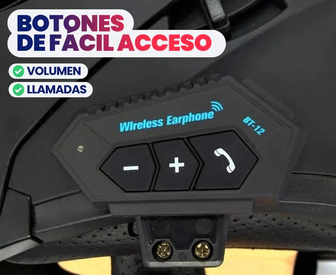 INTERCOMUNICADOR MANOS LIBRES PRO PARA MOTOS