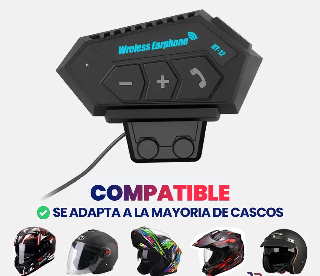 INTERCOMUNICADOR MANOS LIBRES PRO PARA MOTOS