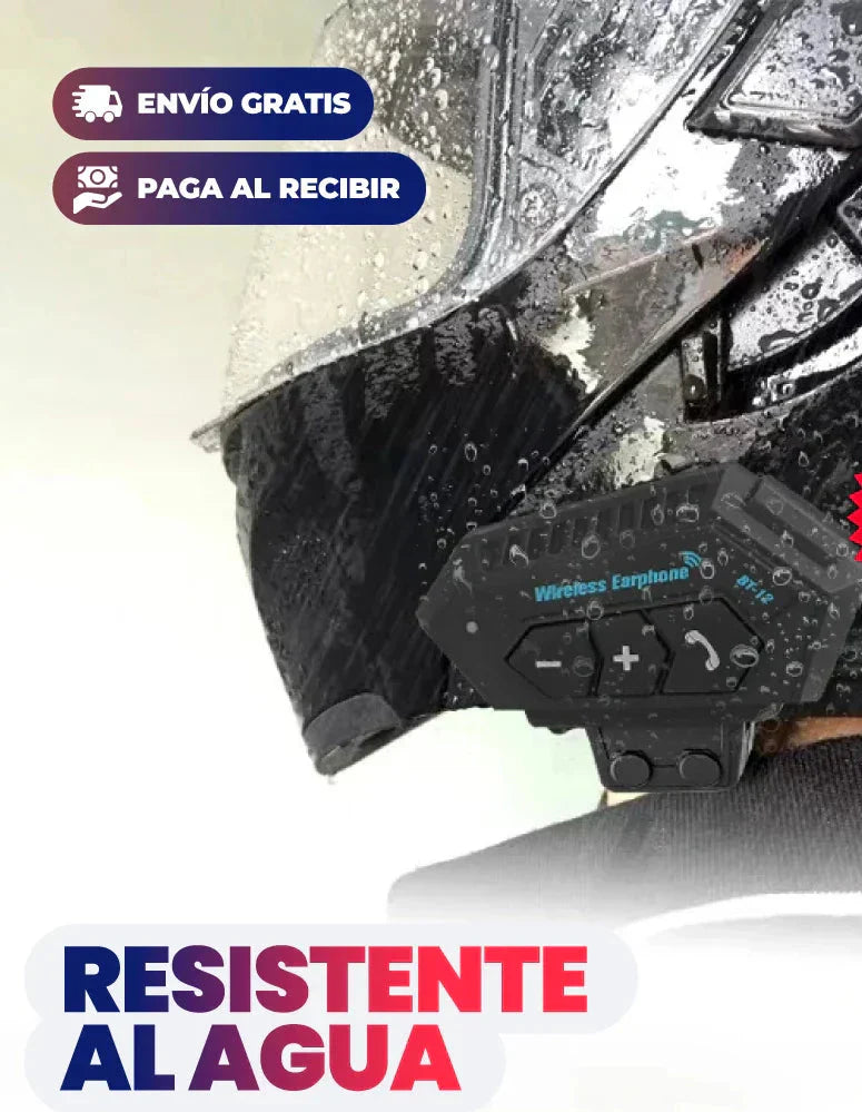 INTERCOMUNICADOR MANOS LIBRES PRO PARA MOTOS