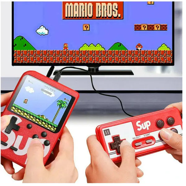 MINI CONSOLA PORTATIL RECARGABLE  + 400 JUEGOS + ENVÍO GRATIS