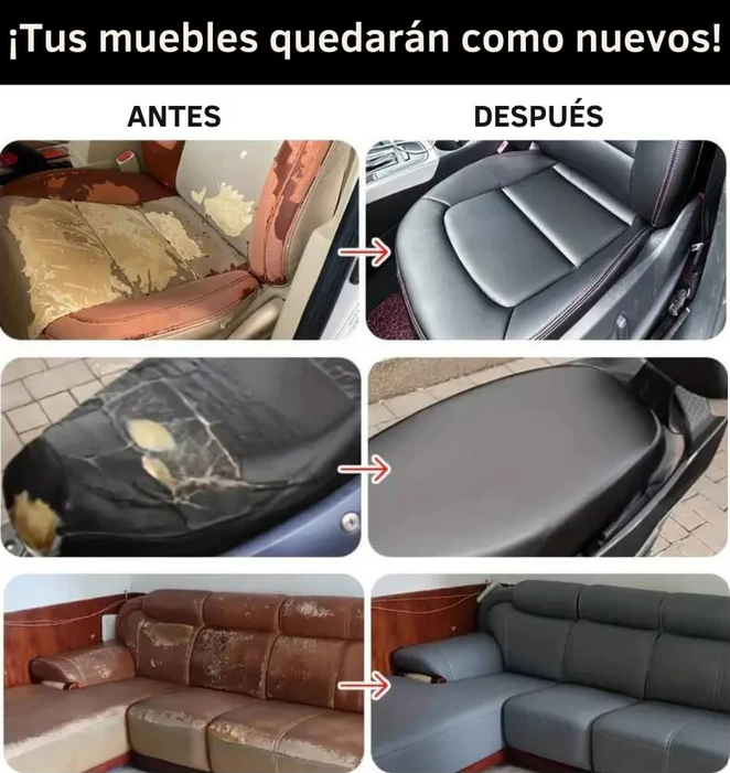 CUERO ADHESIVO PARA REPARACIONES 50X150CM.