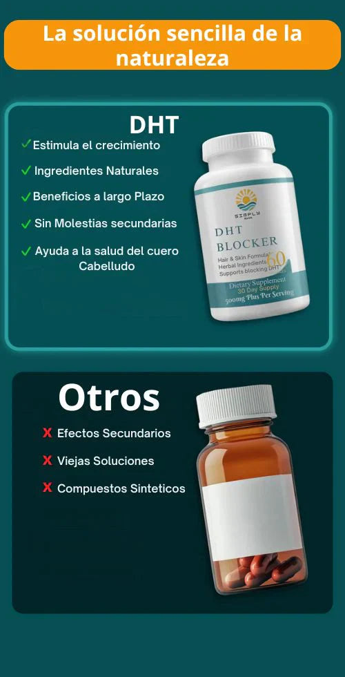 Suplemento DHT - Adiós a la caída 40% Descuento + Envio Gratis