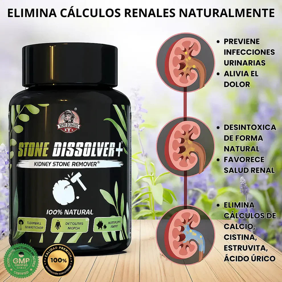 STONE DISSOLVER - SUPLEMENTO NATURAL RENAL