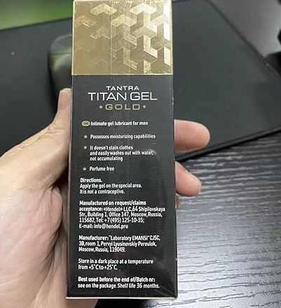 TITAN GEL! Bienestar Íntimo Masculino de tamaño y potencia con Extractos Naturales!⚡