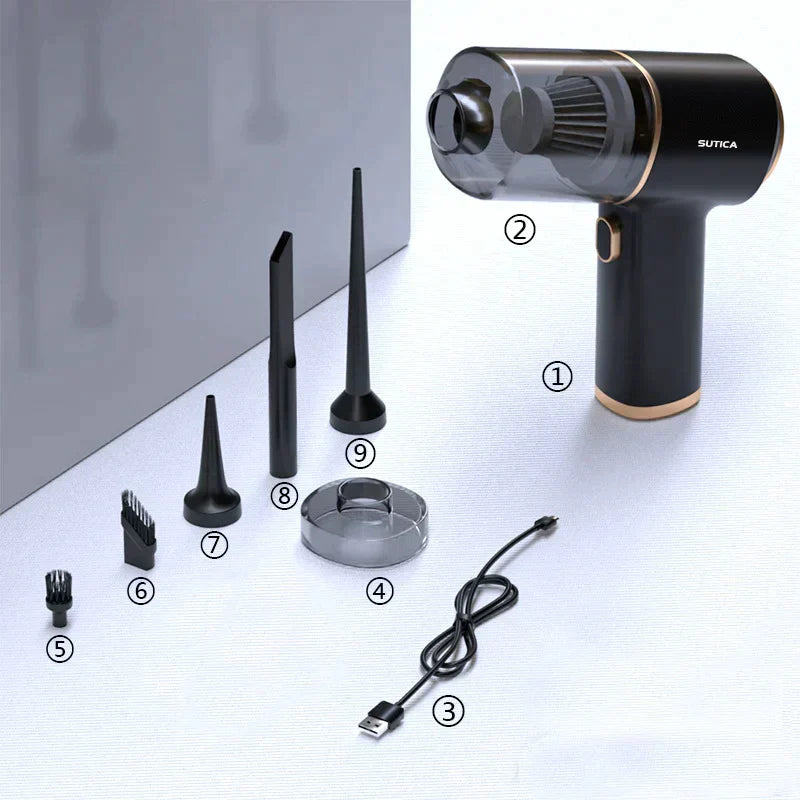 🔥 POWER PRO - LA MINI ASPIRADORA PORTÁTIL 3 EN 1 QUE ARRASA CON TODO 🔥