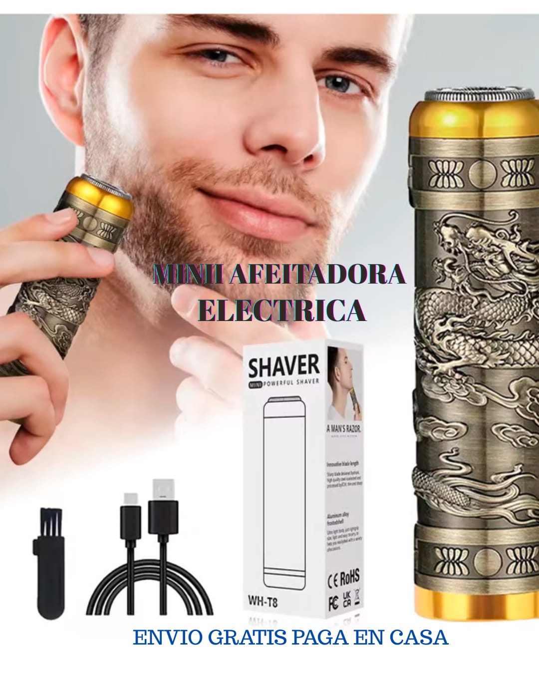 MÁQUINA BARBERA BUDA TRIMMER® PROFESIONAL RECARGABLE