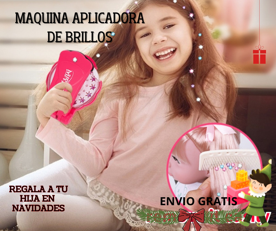 Maquina Aplicador De Strass Brillos Para Pelo